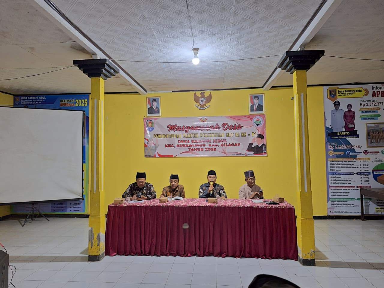 MUSYAWARAH DESA DANASRI KIDUL PEMBENTUKAN PANITA AGUSTUSAN TAHUN 2026